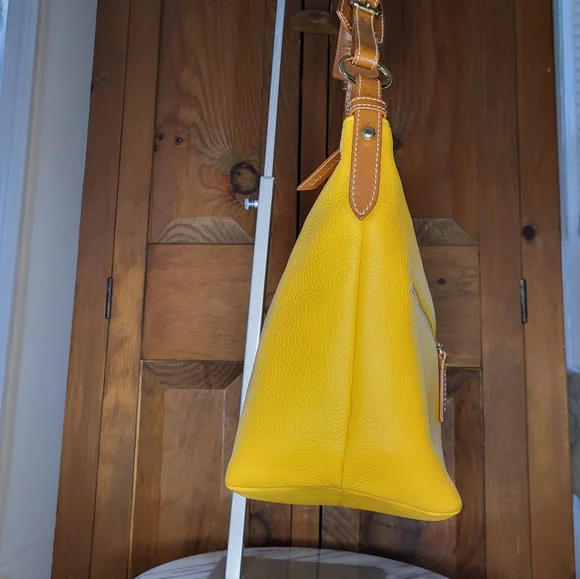 Dooney & Bourke Leather Shoulder Bag - Picture 11 of 13